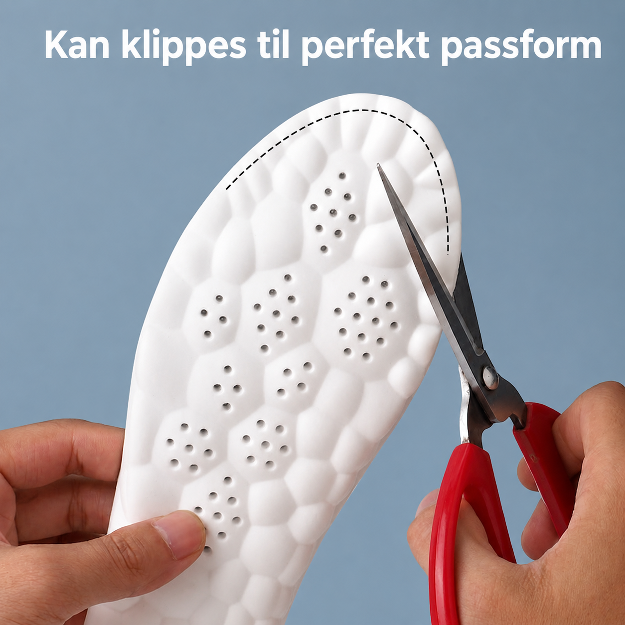 OrtoFlex 4D skoinnlegg for hælspore og fotvondt