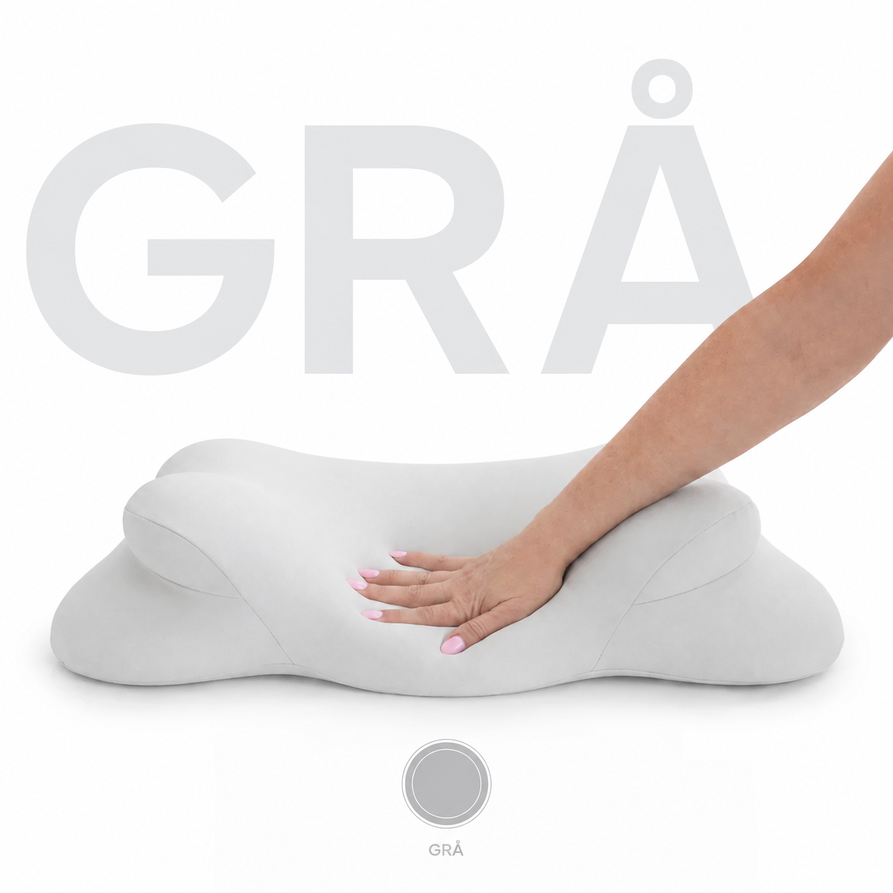 SkyPute™ - 3-soners ergonomisk pute for dypere søvn
